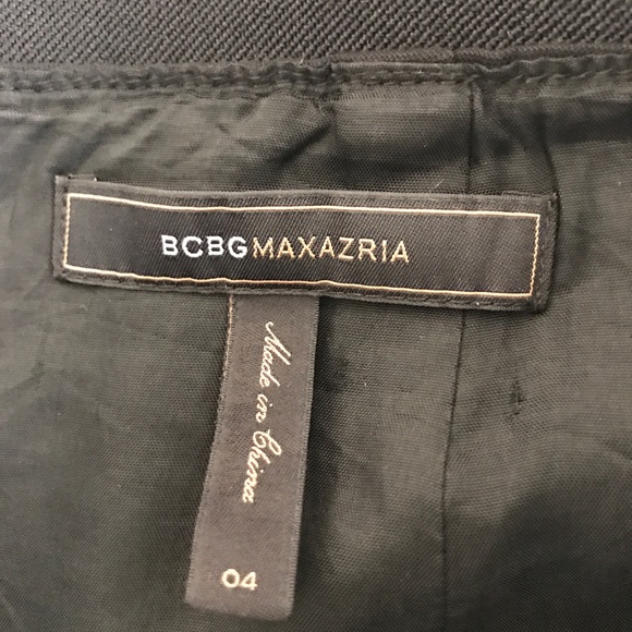 BCBG Max Azria Mini Skirt Black Size 4 - Picture 2 of 4